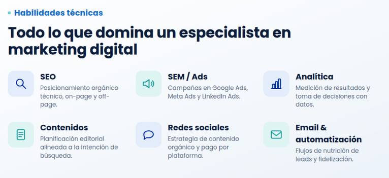 Especialista en Marketing Digital: Qué Hace, Qué Habilidades Necesita y Cómo Elegir al Indicado para tu Negocio